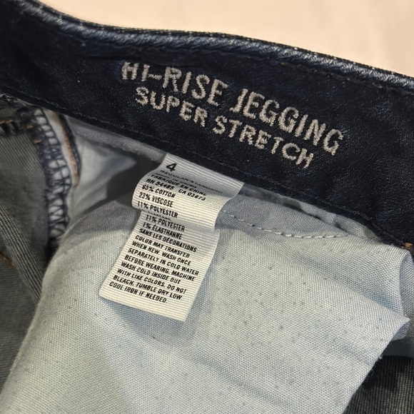 American Eagle Women's Dark Blue Jeans - Picture 5 of 5